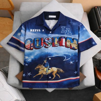Quban Flow Printed Half Shirt (Ambush)
