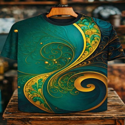 Mandala Printed Premium T-Shirt