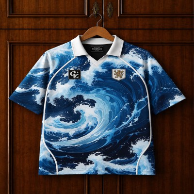 Premium Polo - Ocean Wave