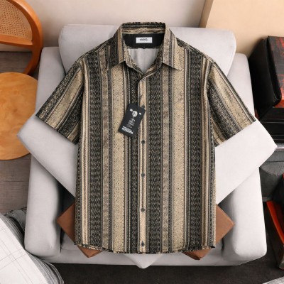 Quban Flow Printed Half Shirt ⭐