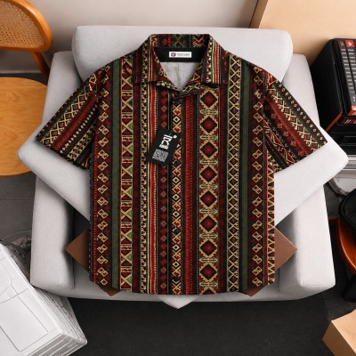 Quban Flow Printed Half Shirt ⭐