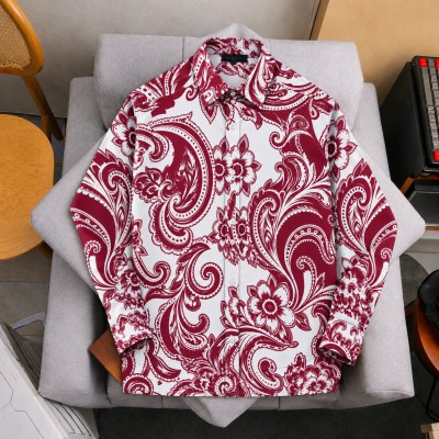 Sublimition Full Sleeve Shirt- Maroon