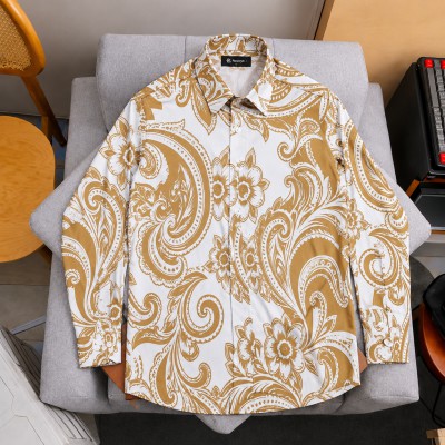 Sublimition Full Sleeve Shirt- Golden Beige